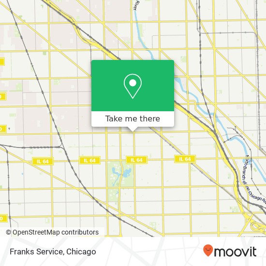 Franks Service map