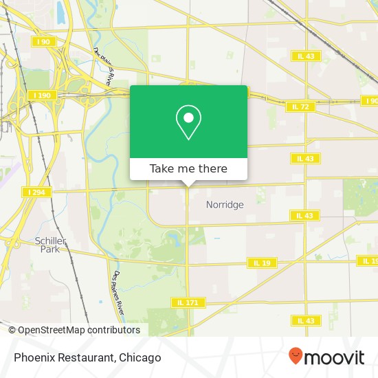 Phoenix Restaurant map