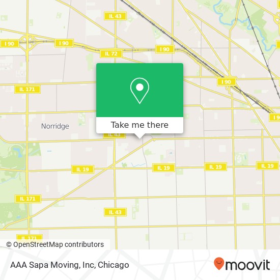 AAA Sapa Moving, Inc map