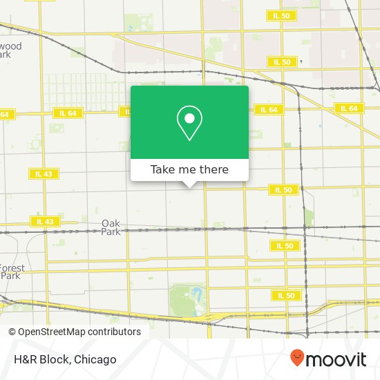 Mapa de H&R Block