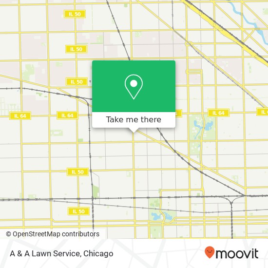 A & A Lawn Service map