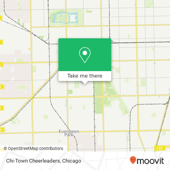 Chi-Town Cheerleaders map