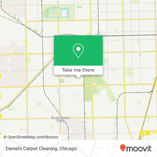 Daniel's Carpet Cleaning map