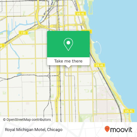 Mapa de Royal Michigan Motel