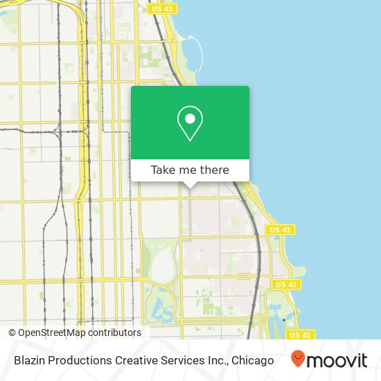 Blazin Productions Creative Services Inc. map
