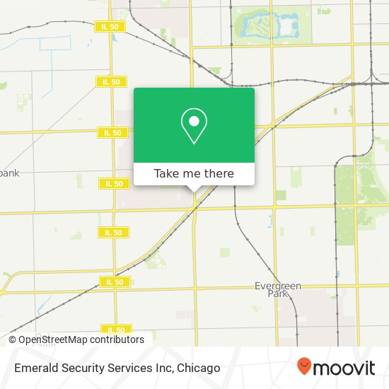 Emerald Security Services Inc map