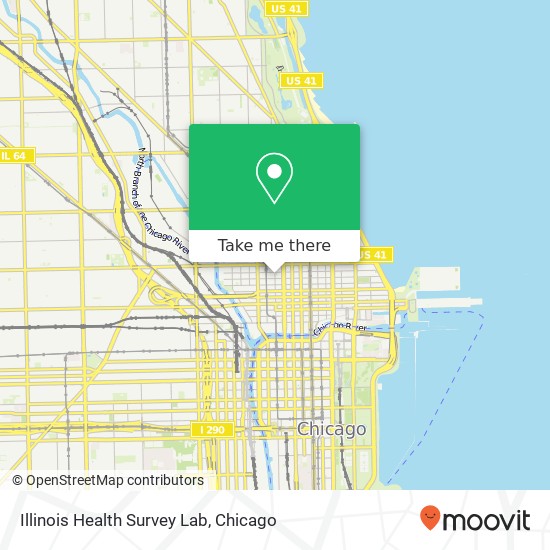Illinois Health Survey Lab map
