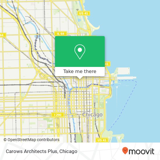 Carows Architects Plus map