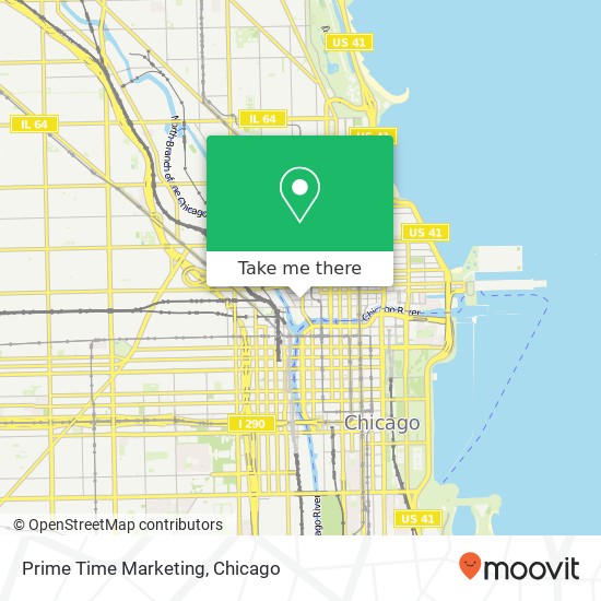 Prime Time Marketing map