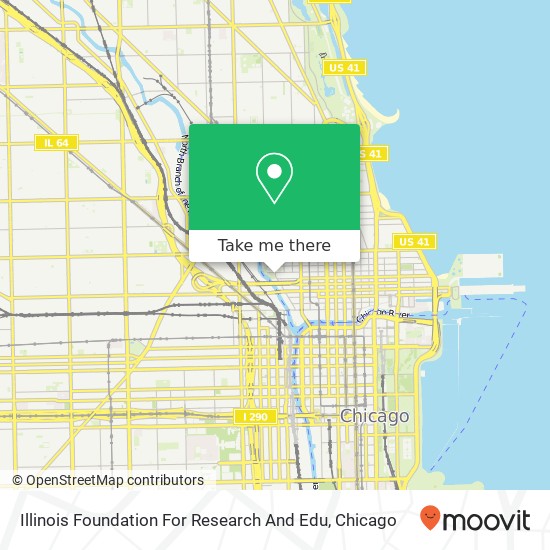 Mapa de Illinois Foundation For Research And Edu