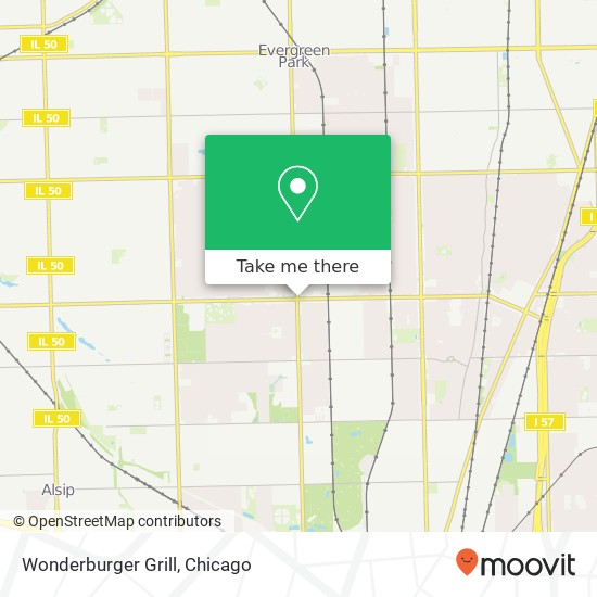 Wonderburger Grill map