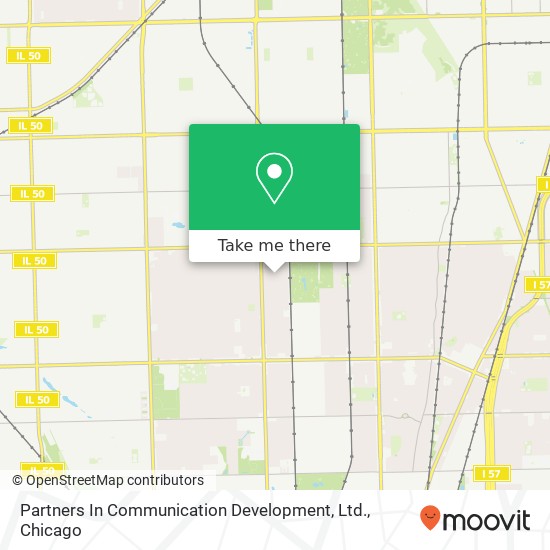 Partners In Communication Development, Ltd. map