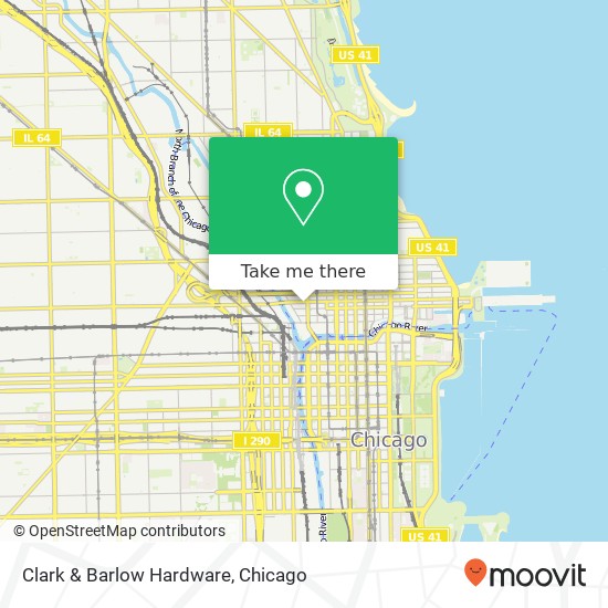 Clark & Barlow Hardware map