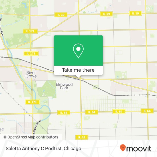 Saletta Anthony C Podtrst map