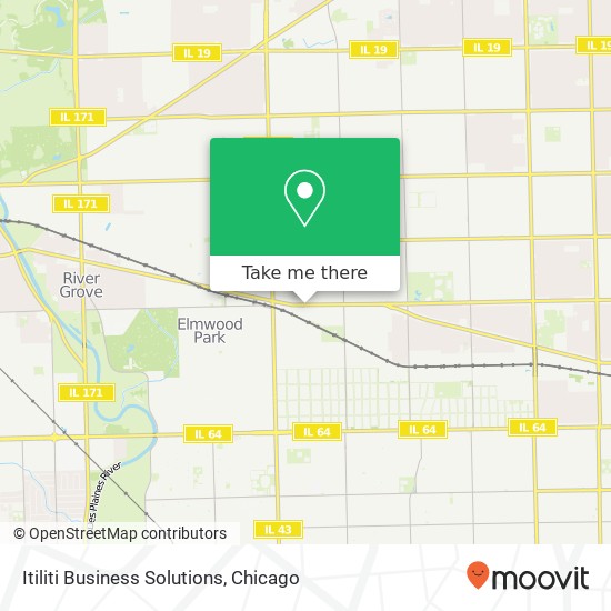 Itiliti Business Solutions map