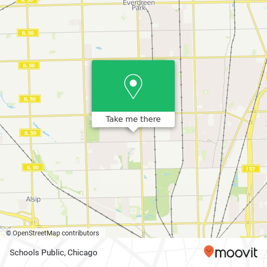 Schools Public map