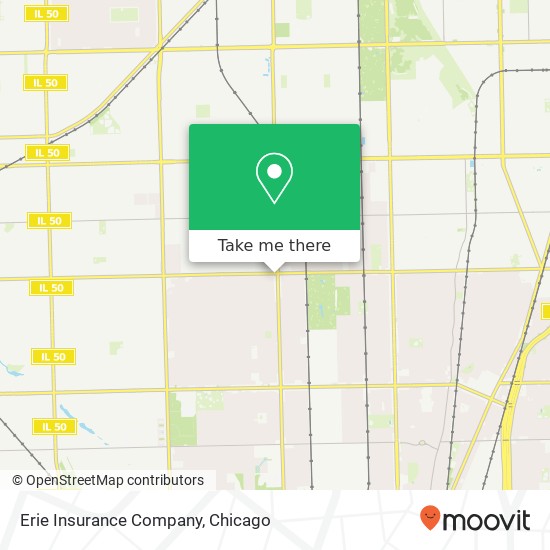 Erie Insurance Company map