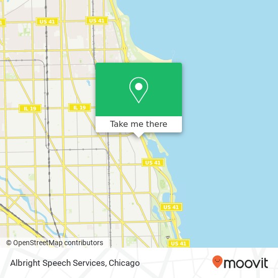 Mapa de Albright Speech Services