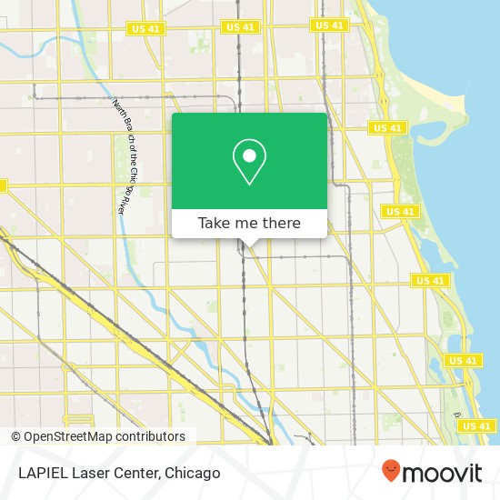 LAPIEL Laser Center map