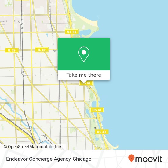 Endeavor Concierge Agency map