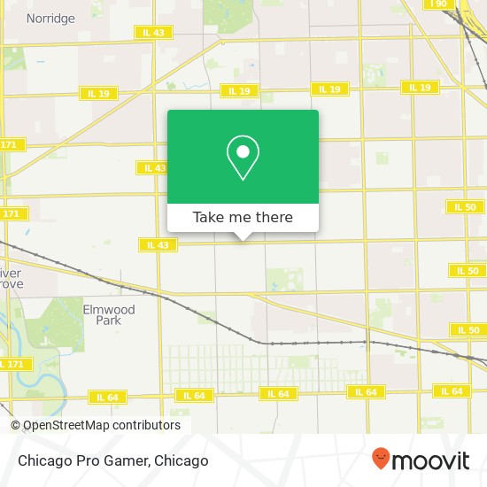 Chicago Pro Gamer map