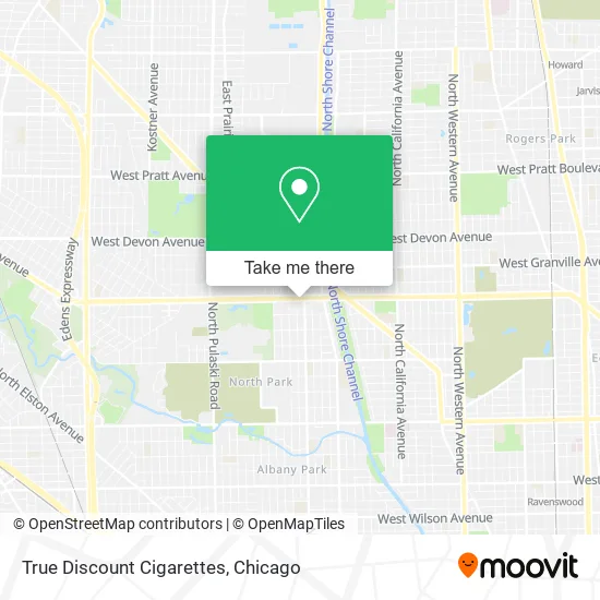 True Discount Cigarettes map