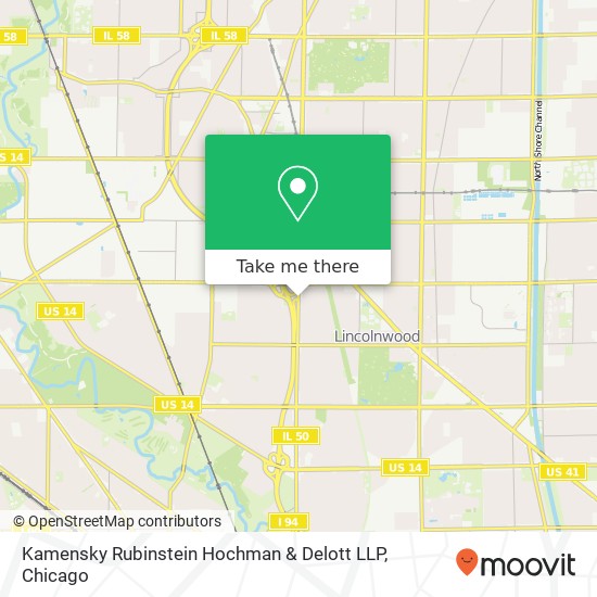 Kamensky Rubinstein Hochman & Delott LLP map