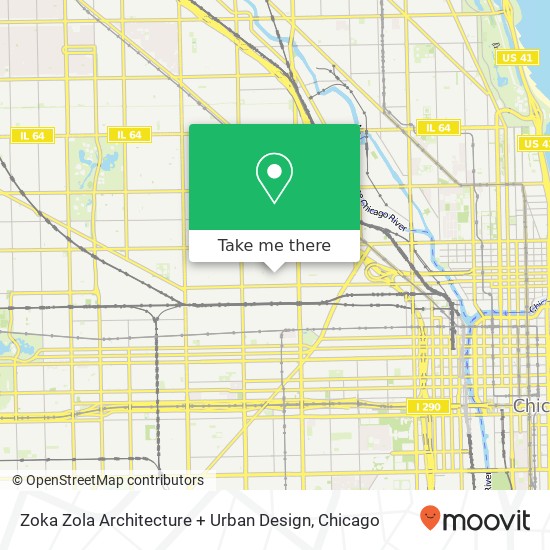 Mapa de Zoka Zola Architecture + Urban Design