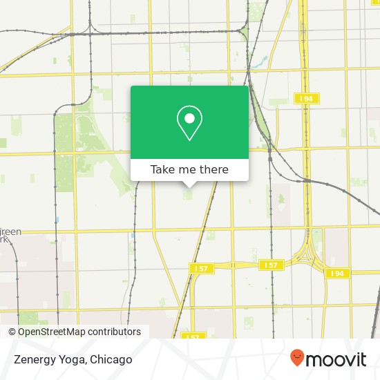 Zenergy Yoga map