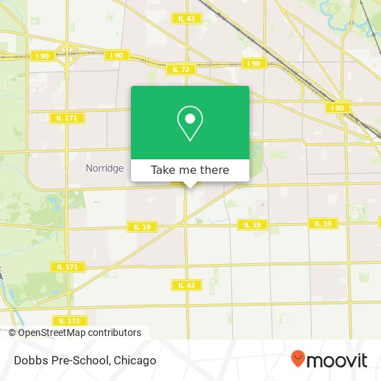 Mapa de Dobbs Pre-School
