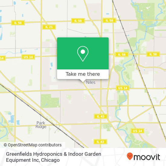 Greenfields Hydroponics & Indoor Garden Equipment Inc map