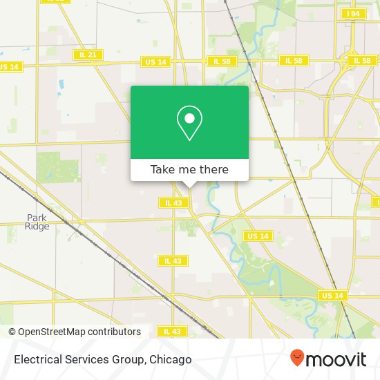 Electrical Services Group map