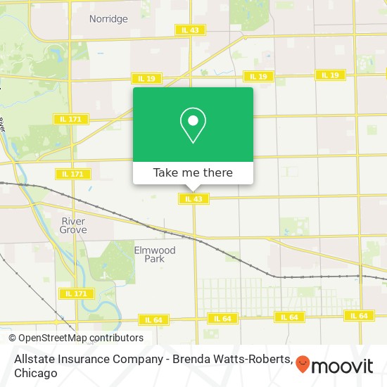Allstate Insurance Company - Brenda Watts-Roberts map