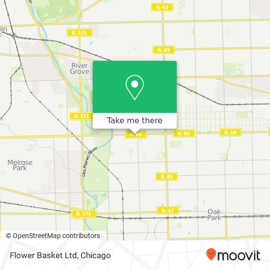 Flower Basket Ltd map