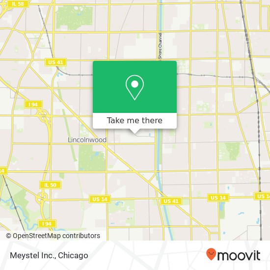 Meystel Inc. map