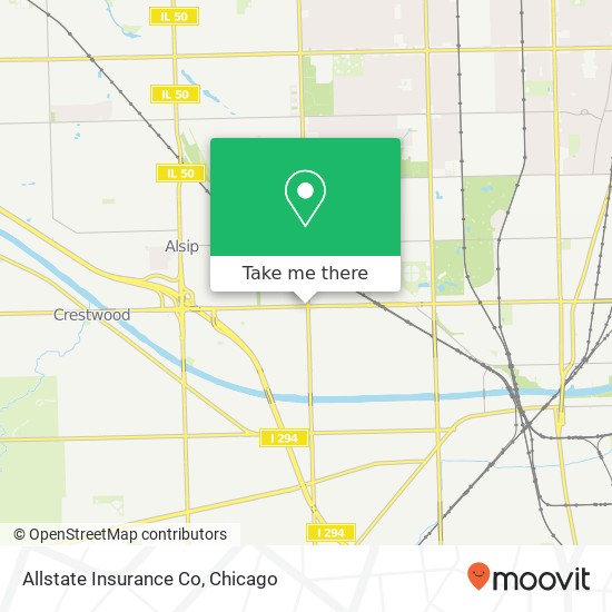 Mapa de Allstate Insurance Co