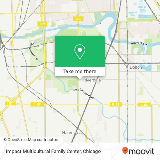 Mapa de Impact Multicultural Family Center