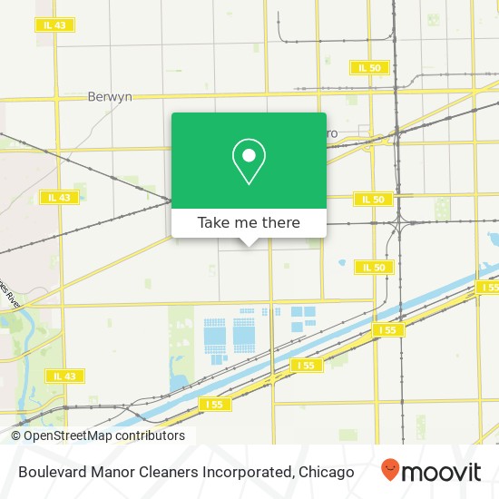 Mapa de Boulevard Manor Cleaners Incorporated