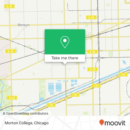 Mapa de Morton College