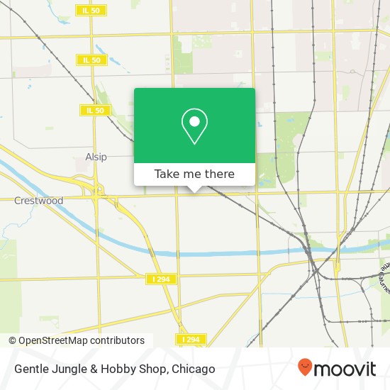 Gentle Jungle & Hobby Shop map