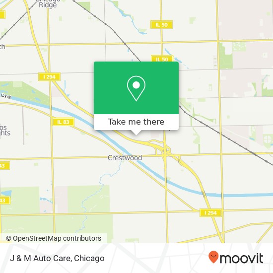 J & M Auto Care map