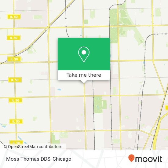 Moss Thomas DDS map