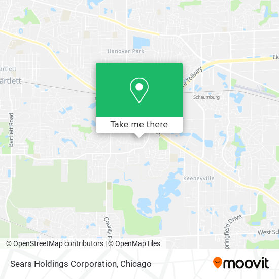 Sears Holdings Corporation map