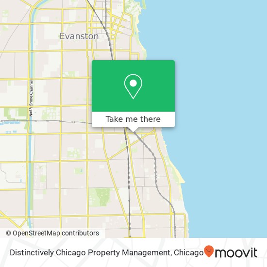 Distinctively Chicago Property Management map