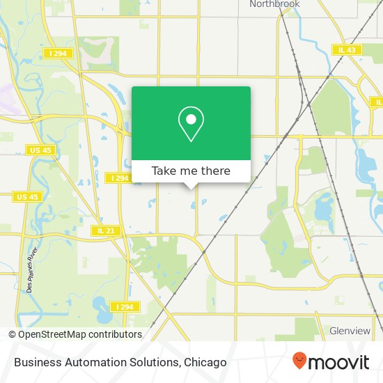 Business Automation Solutions map
