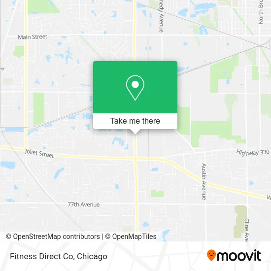 Fitness Direct Co map