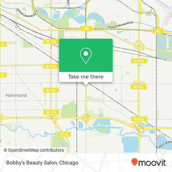 Bobby's Beauty Salon map