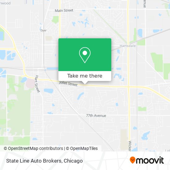 State Line Auto Brokers map
