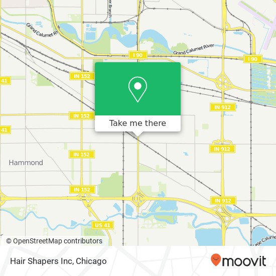 Hair Shapers Inc map