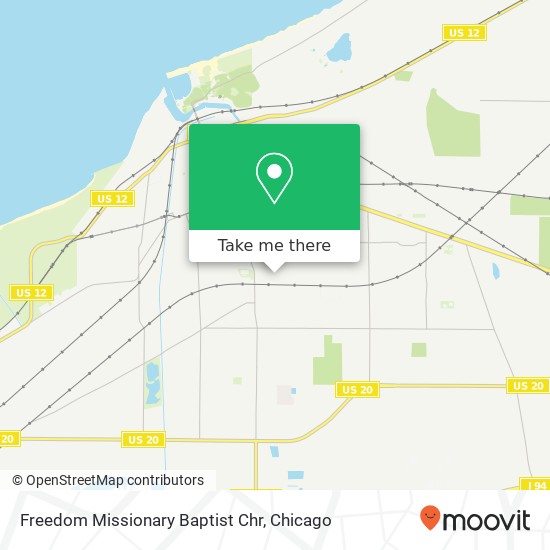 Mapa de Freedom Missionary Baptist Chr